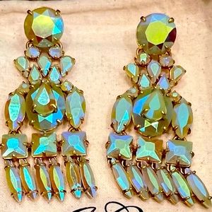 NEW J Crew Chandelier Earring Stunning Statement Earrings- Unique Luxury Look